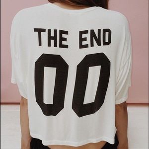 BRANDY Melville The End shirt